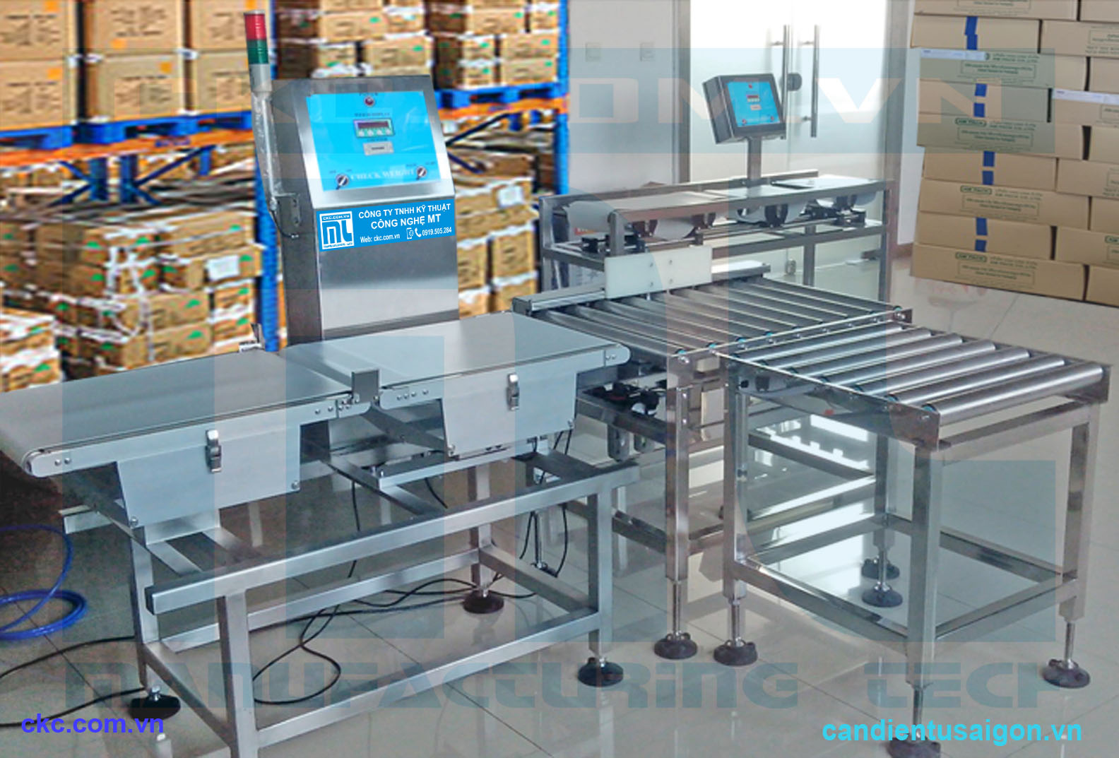 Checkweigher_Cân băng tải kiểm tra_ Phân loại sản phẩm