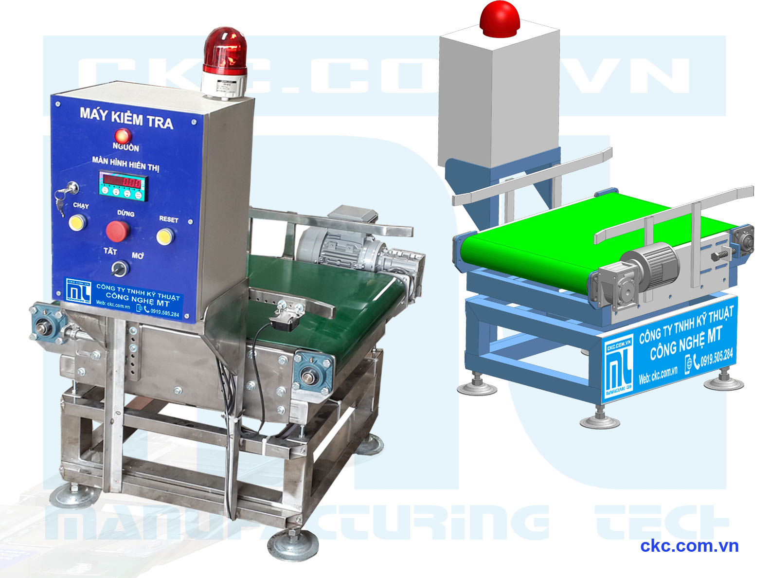 Checkweigher_Cân băng tải kiểm tra hàng hóa