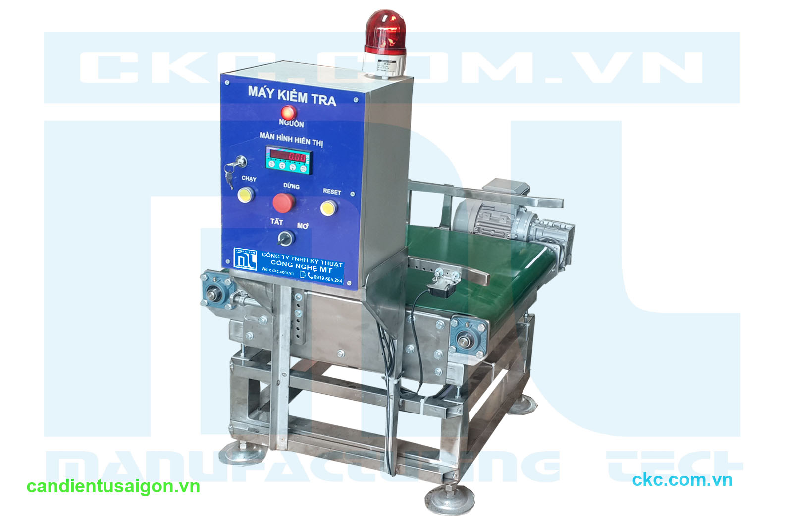 Hướng dẫn sử dụng bảo dưỡng băng tải cân kiểm tra checkweigher