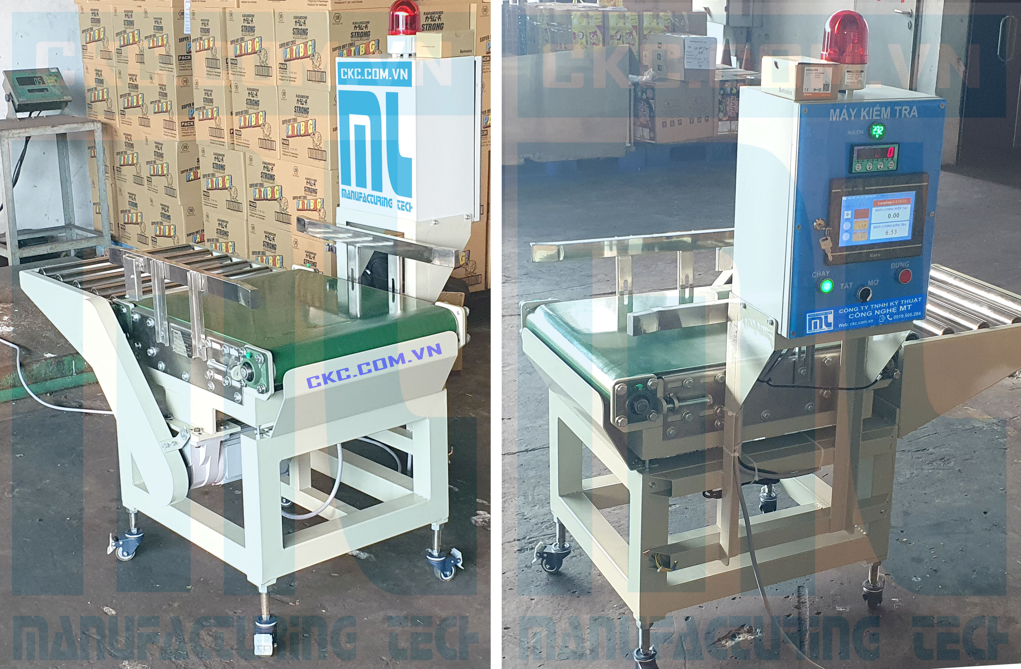 Checkweigher_Cân băng tải kiểm tra hàng hóa